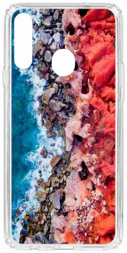 Чехол КRUЧЕ для Galaxy A20s голубой