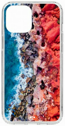 Чехол КRUЧЕ для iPhone 12 Pro Max голубой