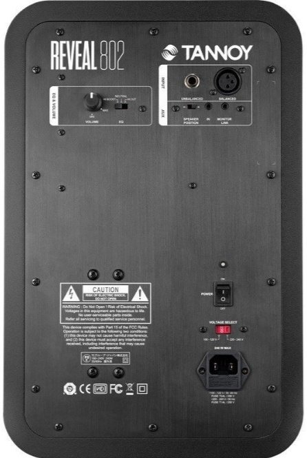 Активный студийный монитор Tannoy Reveal 802 черный купить,0