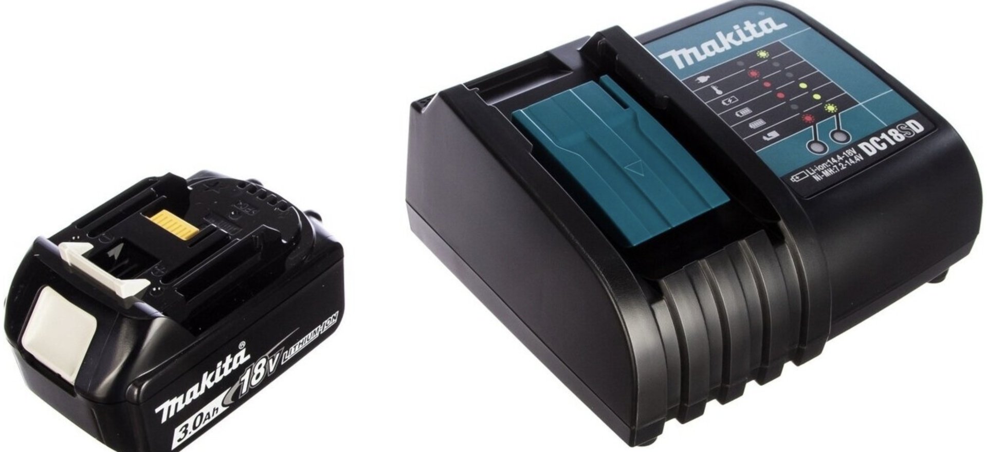 Аккумулятор Makita 191A25-2 Li-Ion 18 В 3 Ач 1 шт