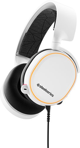 Наушники SteelSeries Arctis 5 белые купить,NaN