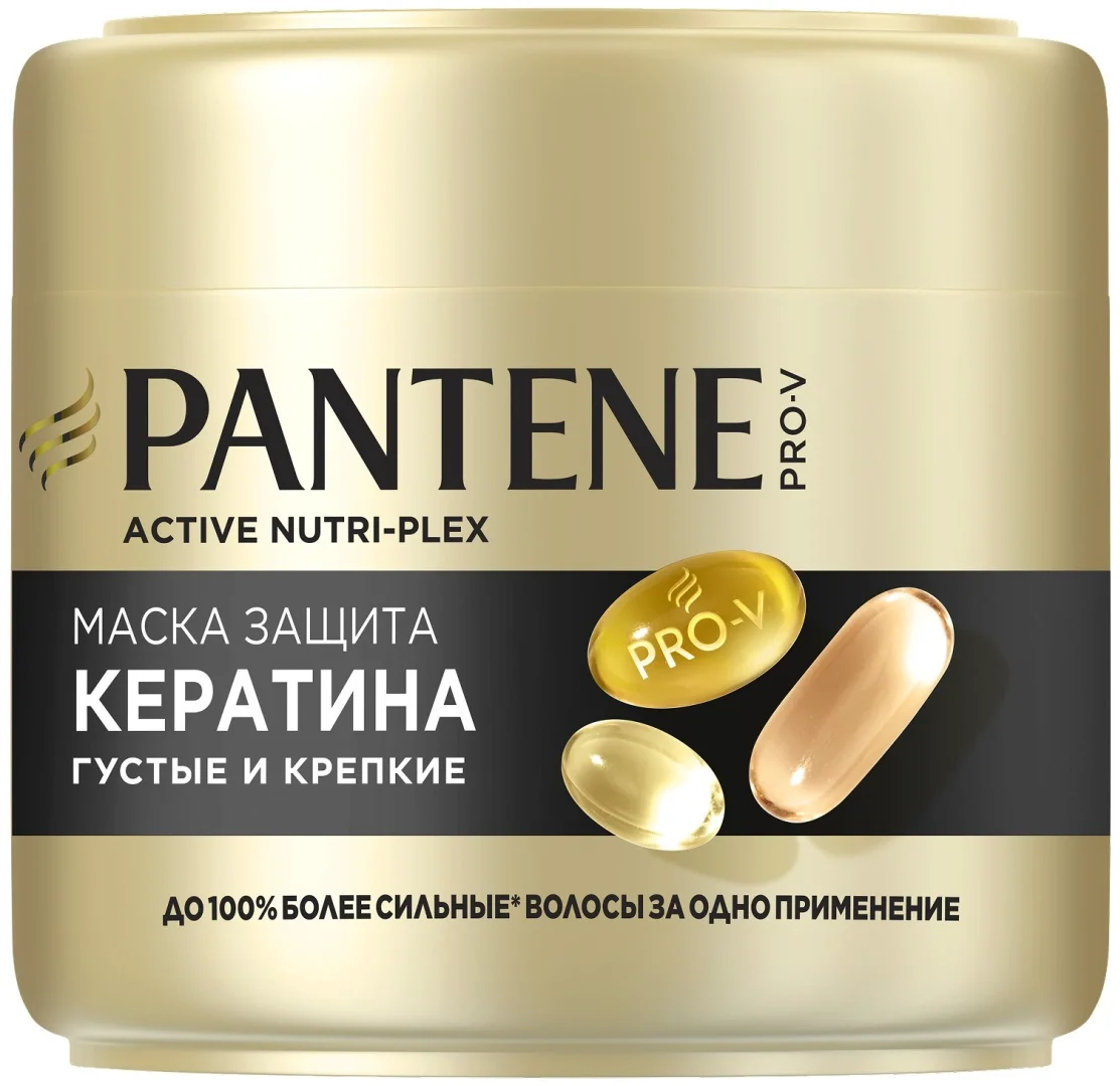 Маска для волос Pantene Pro-V густые и крепкие 300 мл купить,NaN