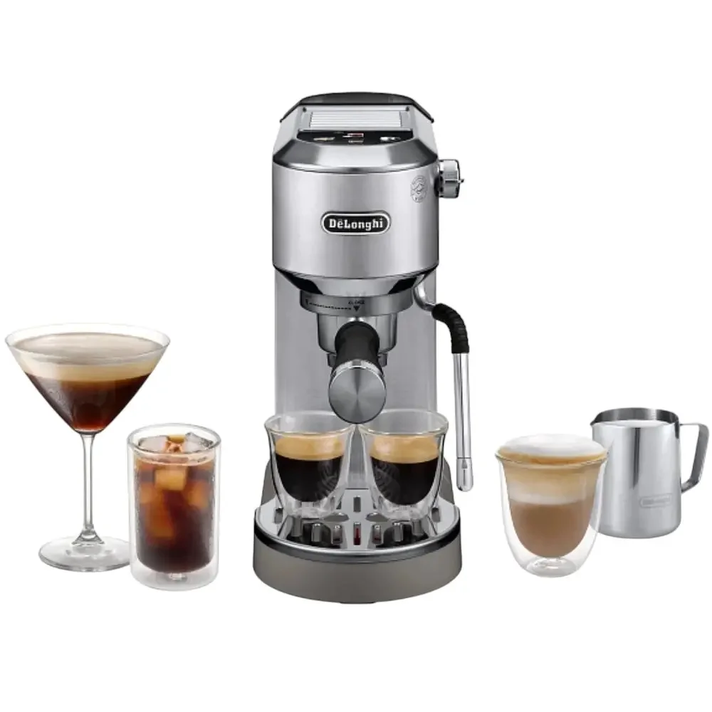 Кофеварка Delonghi EC 890.M Silver купить,NaN