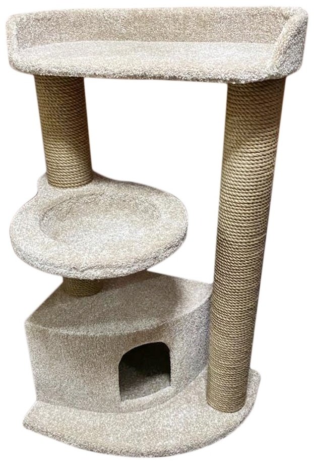 Кошкин Рай игровой комплекс 2130 белый купить,NaN