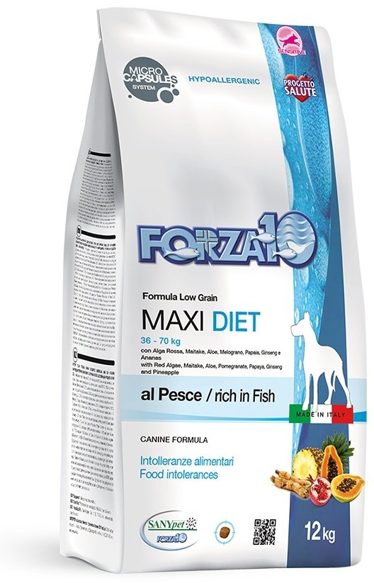 Корм Forza 10 Forza10 Maxi Diet рыба 12 кг купить,NaN