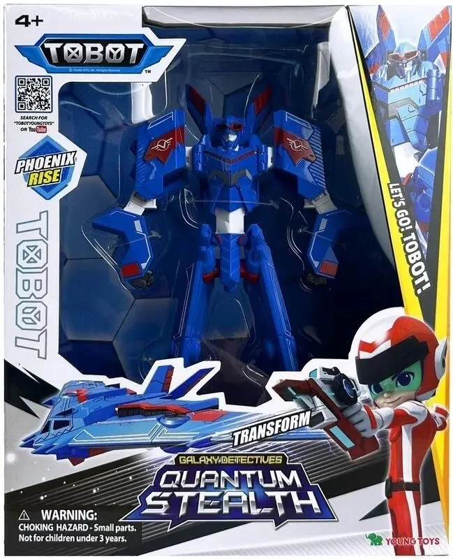 Трансформер Young Toys ТОБОТ Квантум Стэлс NEW 307611, высота 20 см