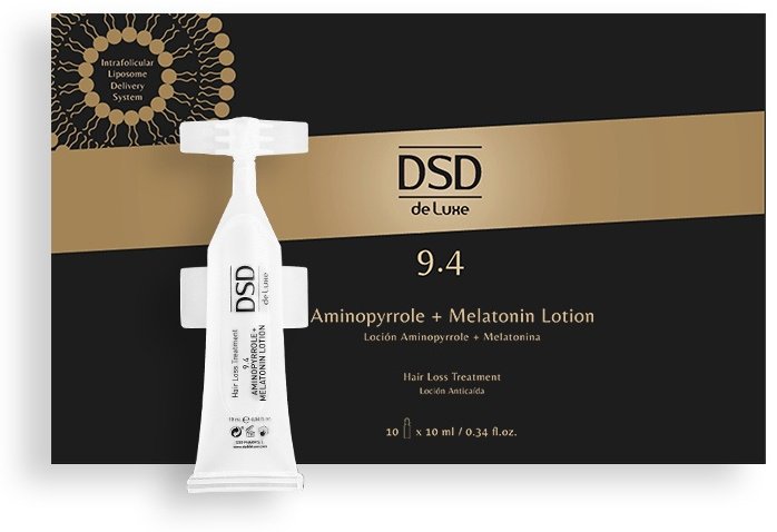 DSD de Luxe 9.4 Aminopyrrole Melatonin лосьон в ампулах 10 шт по 10 мл купить,NaN