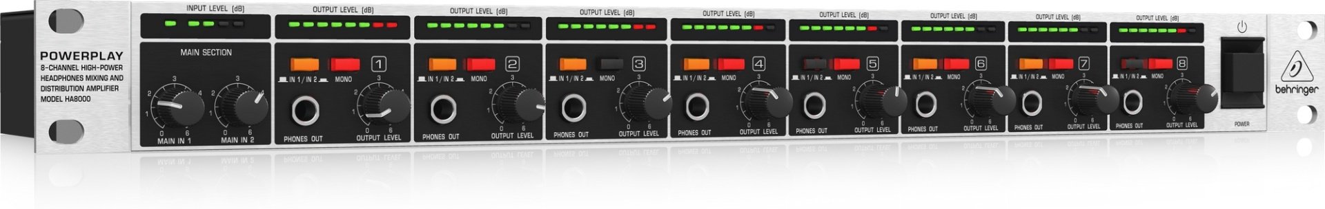 Аудиоусилитель BEHRINGER HA8000 V2 купить,NaN