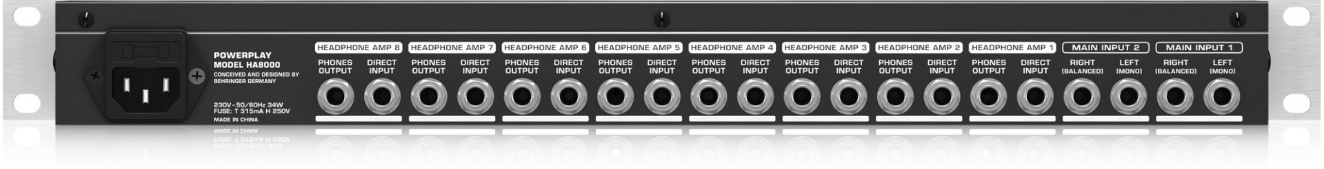 Аудиоусилитель BEHRINGER HA8000 V2 купить,NaN