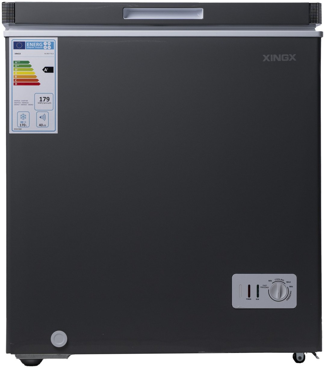 Морозильник XINGX BC/BD170LS 170 л серый купить,NaN
