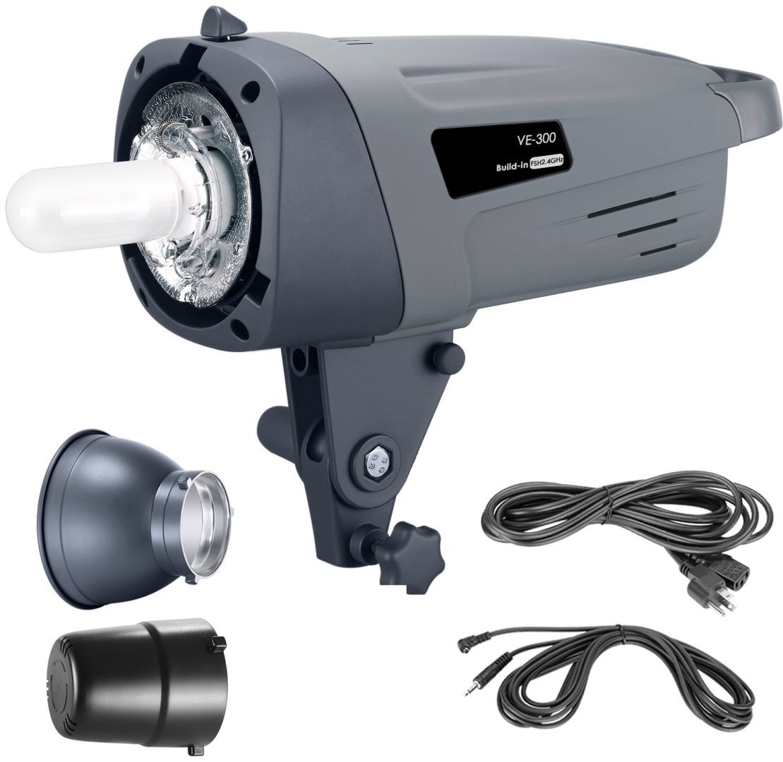 Импульсный свет Visico VE-300 PLUS серый купить,NaN