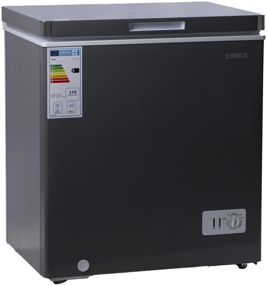 Морозильник XINGX BC/BD170LS 170 л серый купить,NaN
