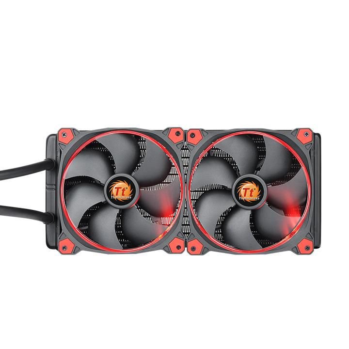 Система водяного охлаждения Thermaltake Water 3.0 Riing Red 280 черно-красная - ForteMarket Система водяного охлаждения Thermaltake Water 3.0 Riing Red 280 черно-красная купить,0