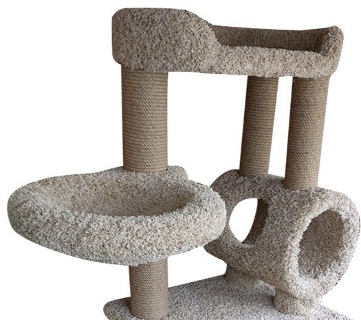 Кошкин Рай игровой комплекс 4451 бежевый купить,NaN