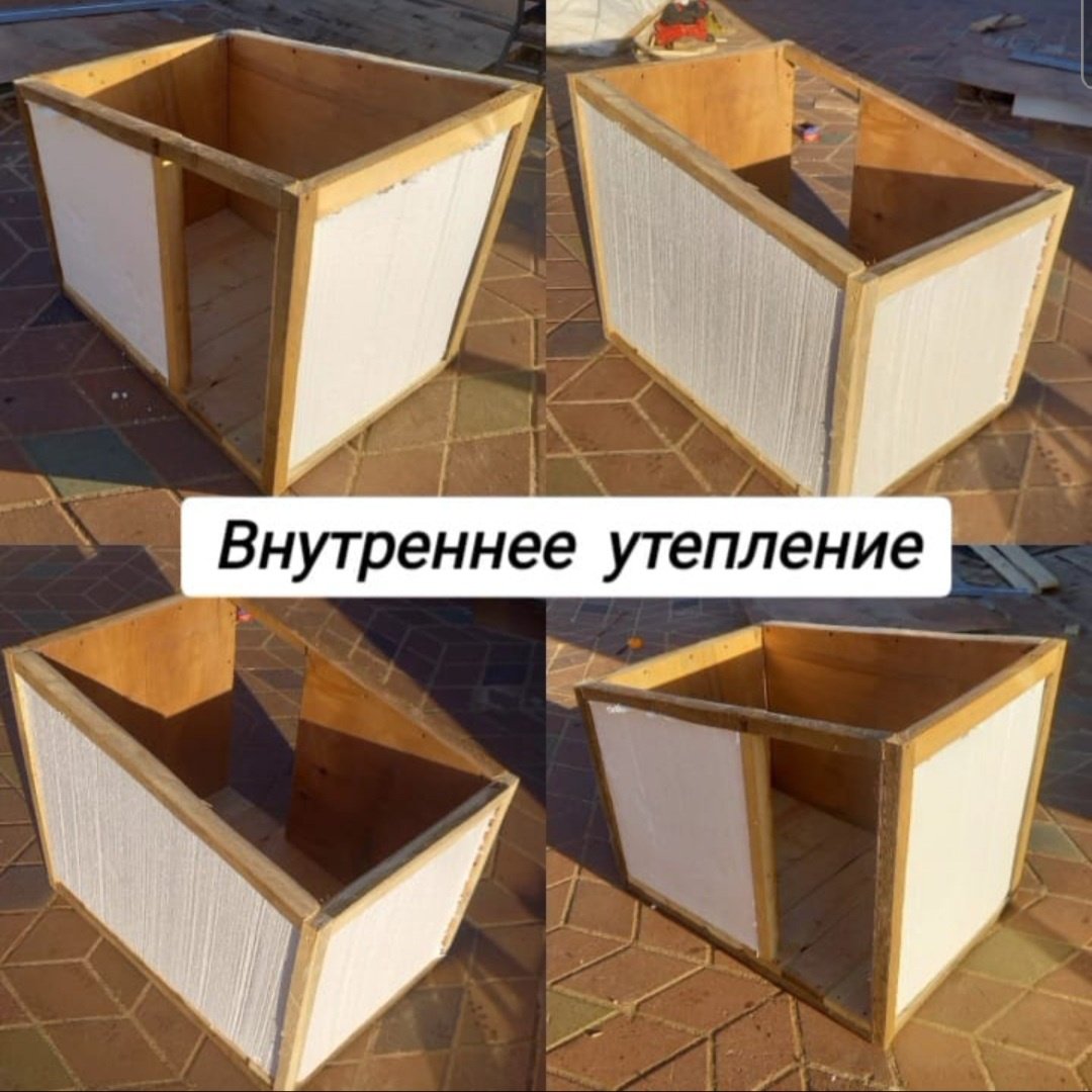 OTZUBA будка 105х75х75 см черный, коричневый купить,NaN