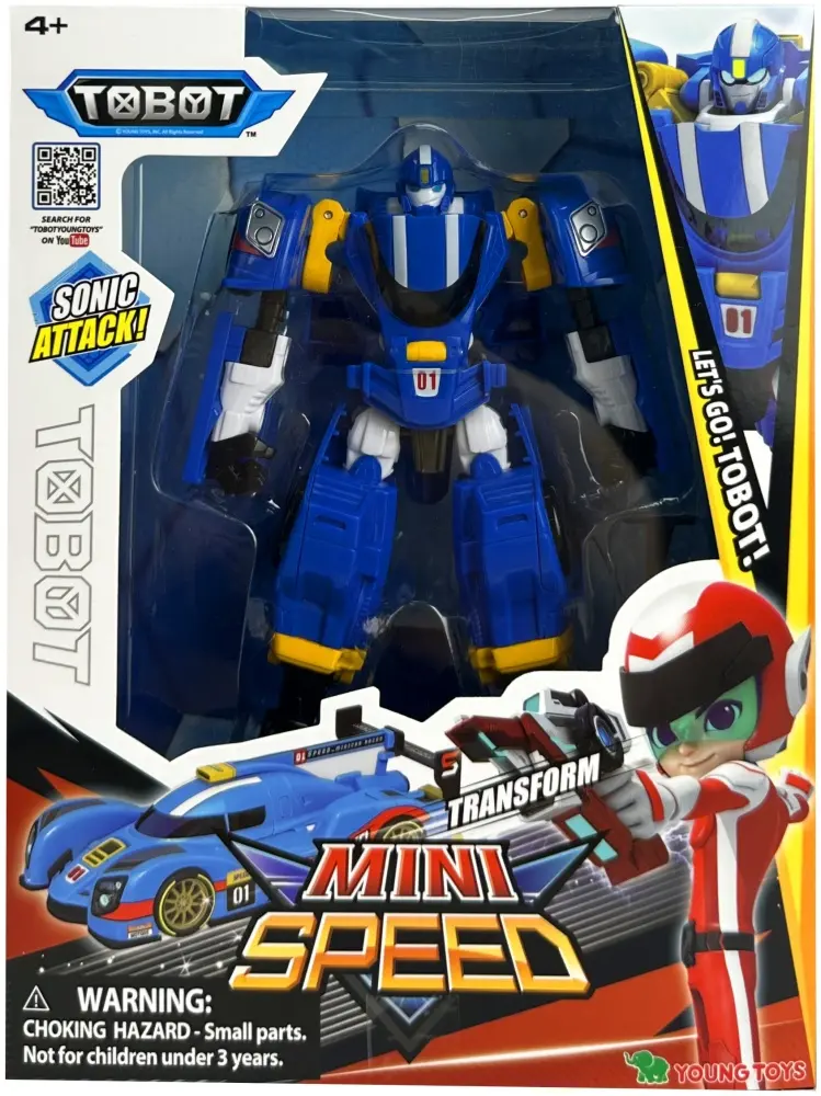 Трансформер Tobot TOBOT DG Mini Speed Тобот ДГ мини Спиди 307612, высота 11 см купить,NaN