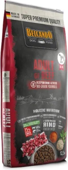 Корм Belcando Adult GF Beef Говядина для взрослых всех пород 12.5 кг купить,NaN