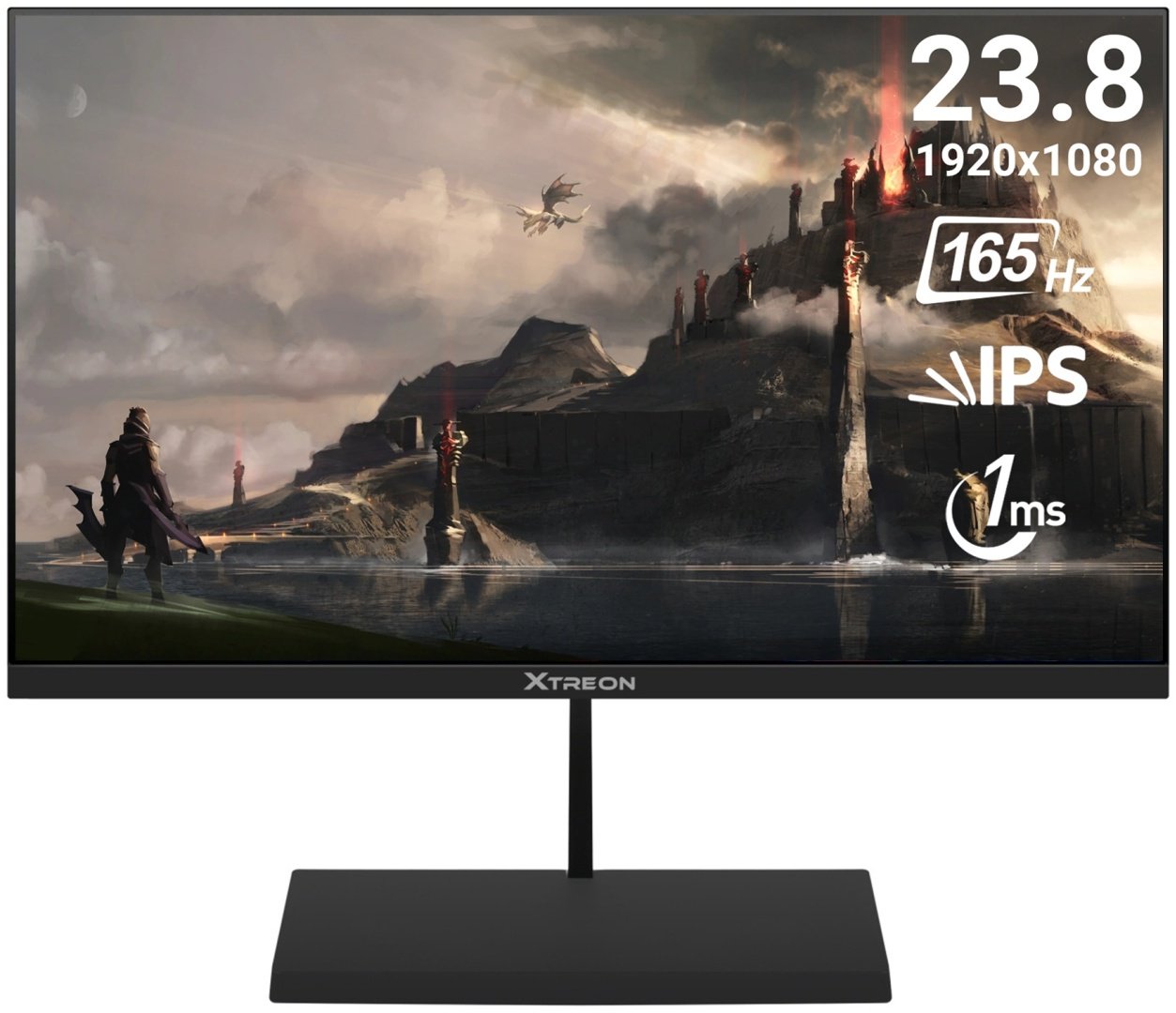 Монитор 23.8" XTREON XT2442PE черный купить,NaN