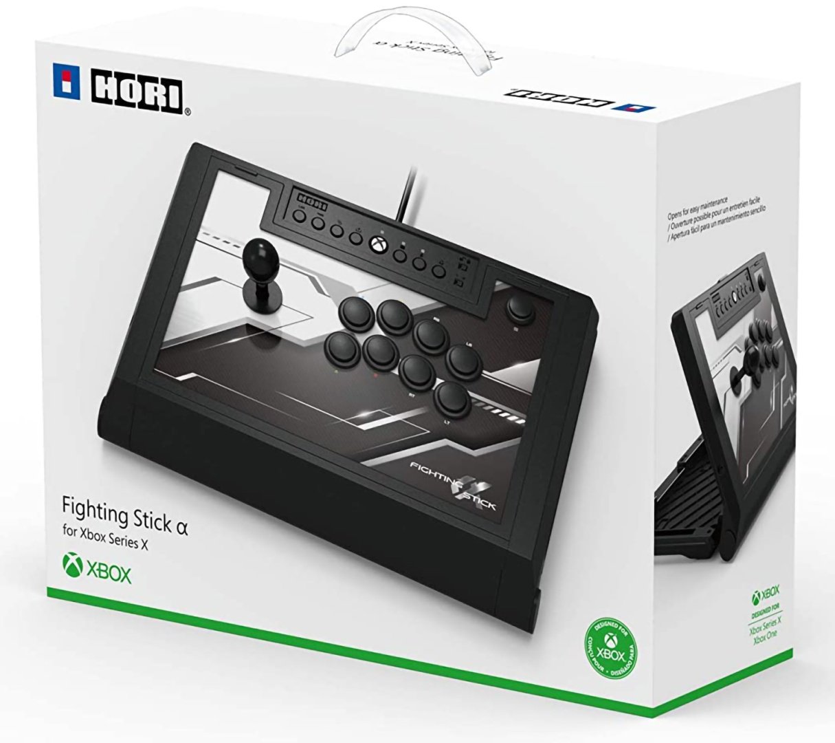 Игровой контроллер HORI Fighting Stick AB11-001U черный купить,NaN