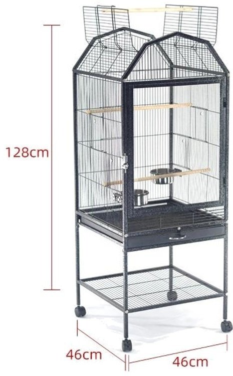 Клетка ALIFE store металл, пластик 46x46x128 см купить,NaN