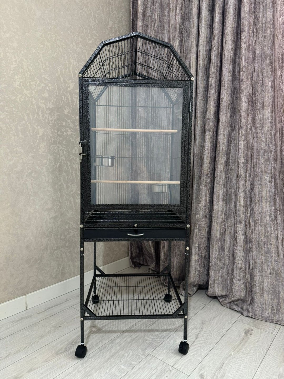 Клетка ALIFE store металл, пластик 46x46x128 см купить,NaN