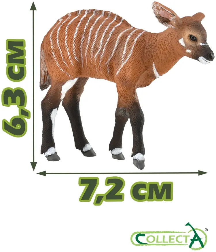 Collecta Фигурка животного антилопа Телёнок Бонго 6.3 см 1 шт