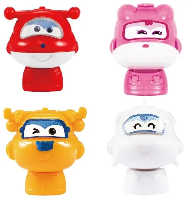 Alpha group Super Wings Джетт, Диззи, Донни, Астра 2.5 см 4 шт