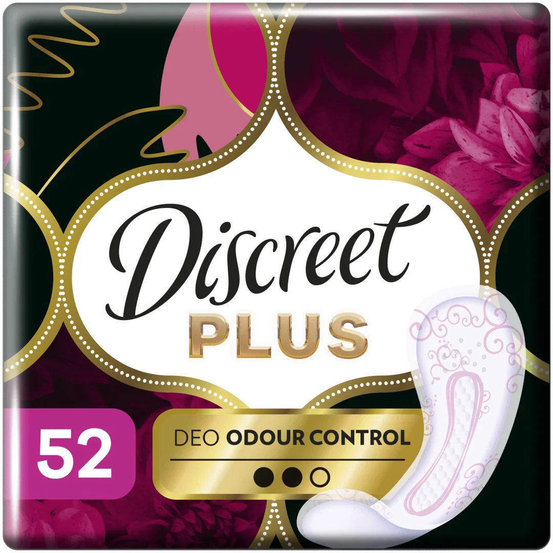 Прокладки ежедневные Discreet Deo odour control 52шт купить,NaN