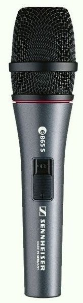 Микрофон Sennheiser E 865-S серебристый