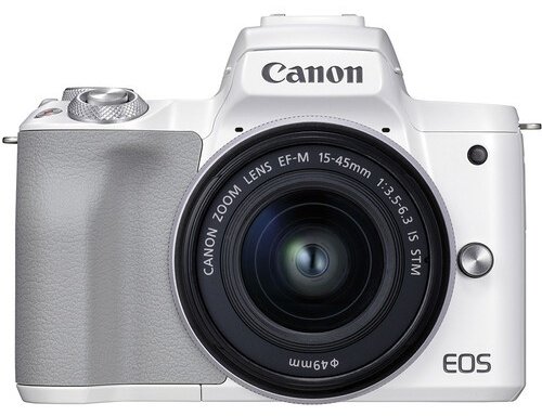 Фотокамера Canon EOS M50 Mark II kit EF-M 15-45mm f/3.5-6.3 IS STM белый