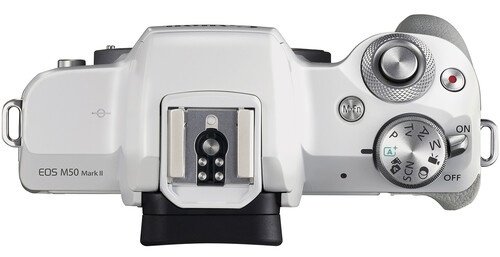 Фотокамера Canon EOS M50 Mark II kit EF-M 15-45mm f/3.5-6.3 IS STM белый