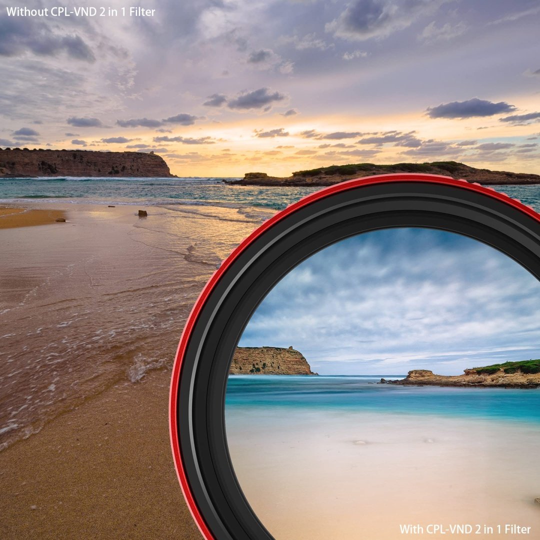 Светофильтр Haida PROII CPL VND 2-in-1 filter 77mm