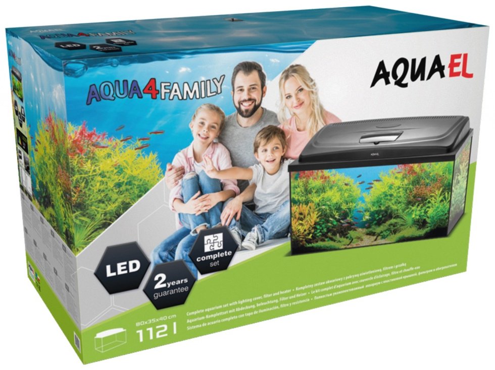 AQUAEL Aqua4family аквариумный набор 112 л купить,NaN