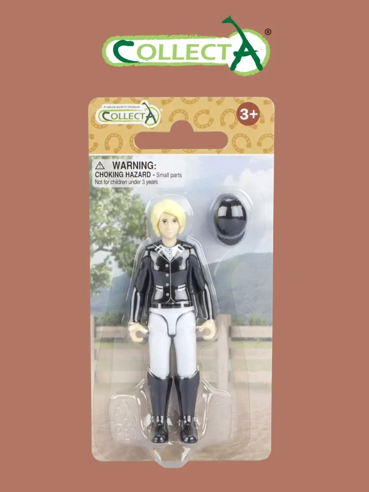 Collecta Фигурка Collecta женщина жокей со шлемом 16 см 1 шт