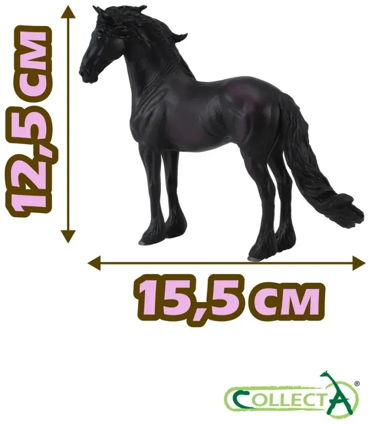 Collecta Фигурка Collecta Фризский жеребец, XL 12.5 см 1 шт