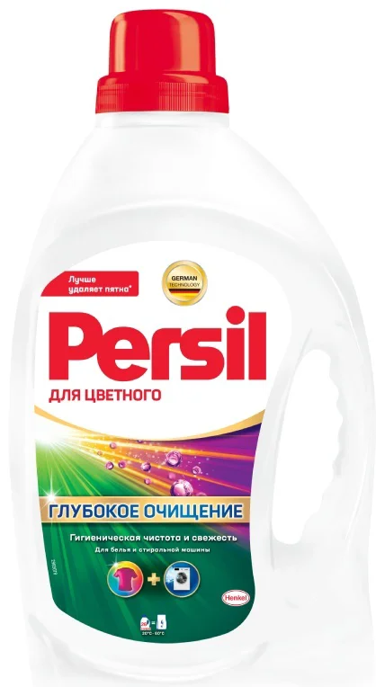 Гель для стирки цветных тканей Persil Color Deep Clean 1.69л