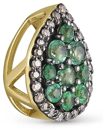 Подвеска Vesna Jewelry 32316-357-285-00 вес 0.67 г золото, бриллиант купить,NaN