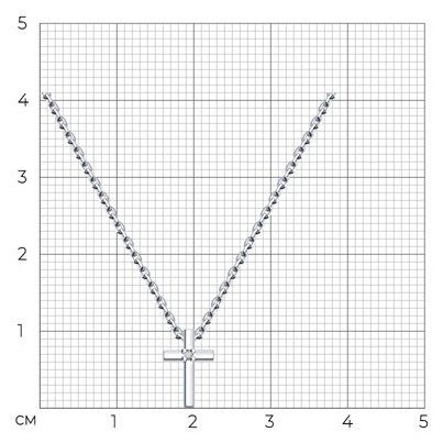 Бусы Diamant 94-270-02637-1_s длина 38 см вес 2.44 г серебро, бриллиант купить,NaN
