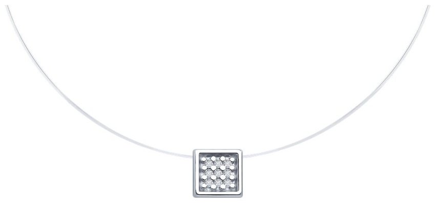 Леска Diamant 94-270-02093-1 длина 40.45 см вес 1.4 г серебро, бриллиант купить,NaN