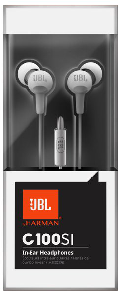 Наушники JBL C100SI белые купить,NaN