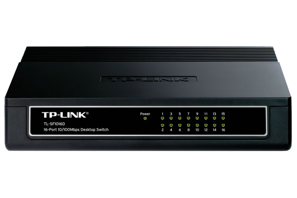 Коммутатор TP-Link TL-SF1016D черный