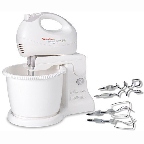 Миксер Moulinex HM412131 белый купить,NaN