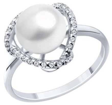 Diamant 94-320-01922-1 94-310-01922-1 вес 6.1 г серебро, жемчуг, фианит - ForteMarket Diamant 94-320-01922-1 94-310-01922-1 вес 6.1 г серебро, жемчуг, фианит купить,0