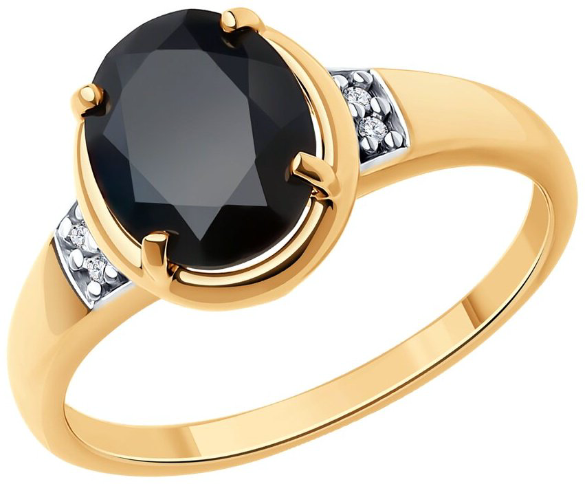 Кольцо Diamant 93-310-01954-1 размер 17 вес 2.24 г серебро, фианит купить,NaN