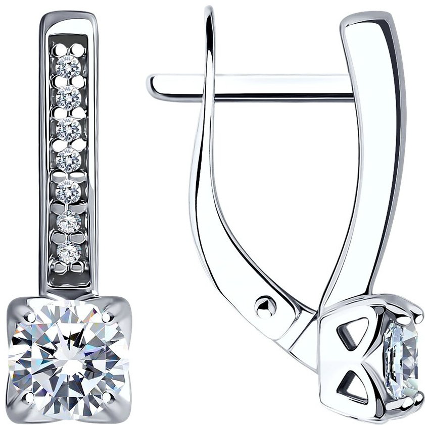 Diamant 94-110-01712-1-94-120-01712-1 вес 4.36 г 17 серебро, фианит купить,NaN
