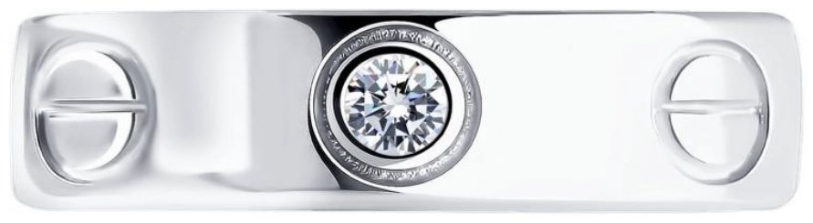 Кольцо Diamant 94-110-02024-1 размер 16.5 вес 5.39 г серебро, фианит купить,NaN