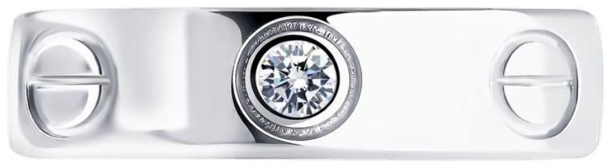 Кольцо Diamant 94-110-02024-1 размер 16.5 вес 5.39 г серебро, фианит купить,NaN