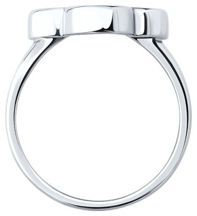 Кольцо Diamant 94-110-02342-1_18,5 размер 18.5 вес 3.55 г серебро, кристалл купить,NaN