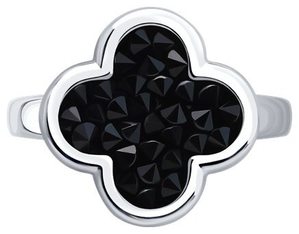 Кольцо Diamant 94-110-02342-1_19,5 размер 19.5 вес 3.55 г серебро, кристалл купить,NaN