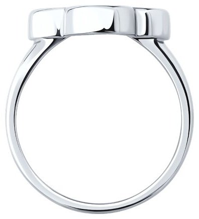 Кольцо Diamant 94-110-02342-1_19,5 размер 19.5 вес 3.55 г серебро, кристалл купить,NaN